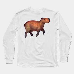 Cozy Capybara Long Sleeve T-Shirt